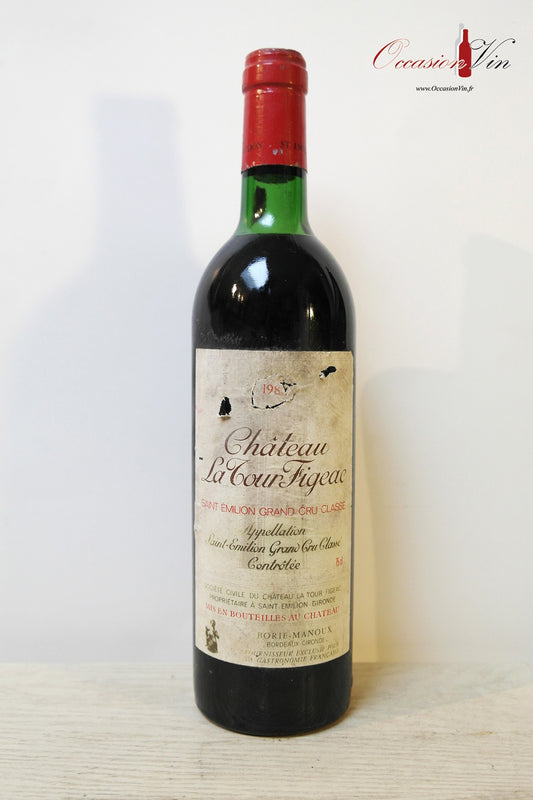 La Tour Figeac Vin 1983