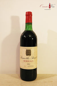 Lamothe Parrot HE Vin 1982