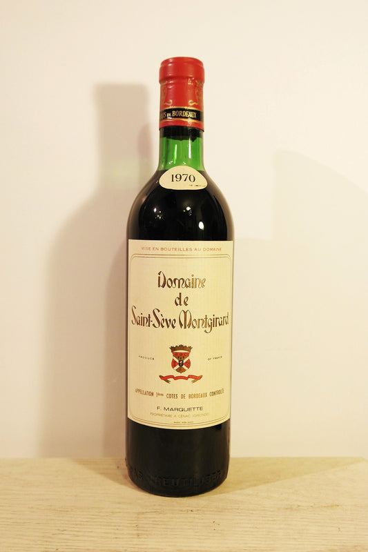 Domaine de Saint-Sève Montgirard Vin 1970