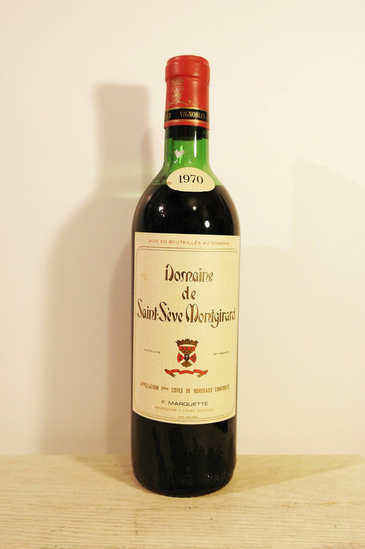 Domaine de Saint-Sève Montgirard ME Vin 1970