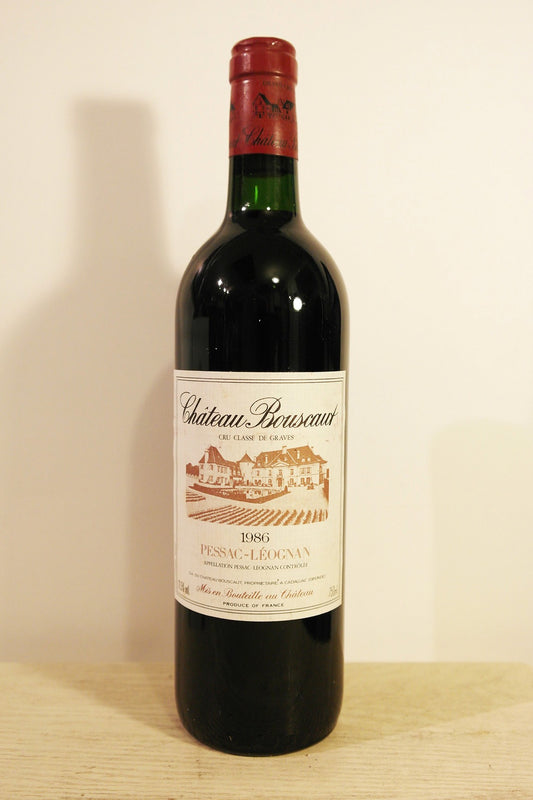 Château Bouscaut Vin 1986