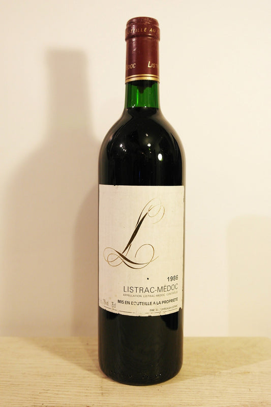 L de Listrac Vin 1986