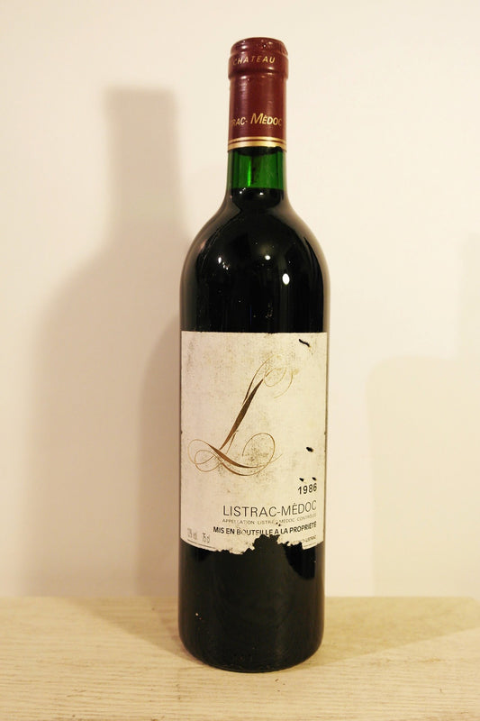 L de Listrac ELA Vin 1986