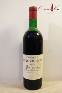 Château Beauvillars Vin 1970
