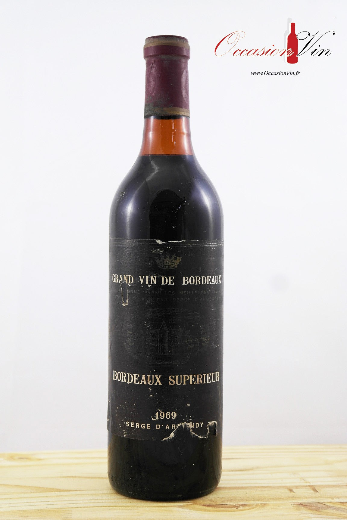 Bordeaux Serge D'Armendy EA Vin 1969