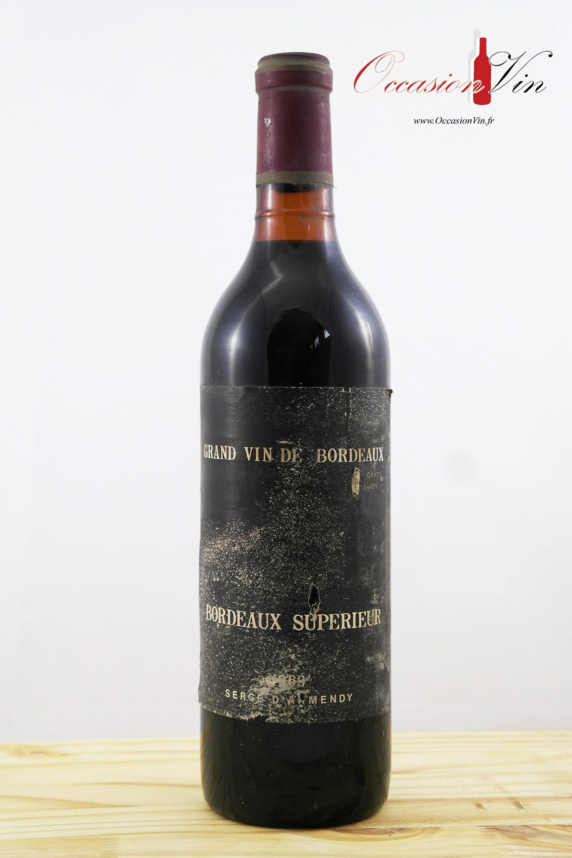 Bordeaux Serge D'Armendy ETA Vin 1969