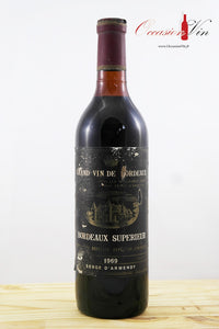 Bordeaux Serge D'Armendy CA Vin 1969