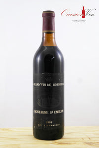 Montagne St-Emilion Serge D'Armendy Vin 1969