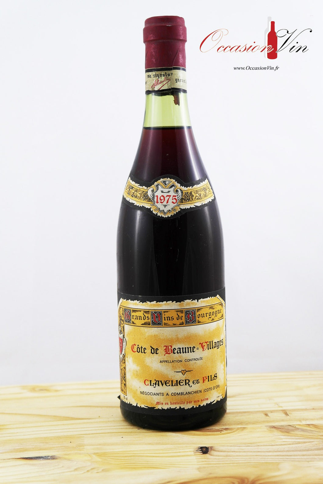 Côte de Beaune-Village Clavelier et Fils Vin 1975