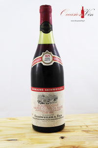 Hautes Côtes de Nuits Geisweiller et Fils LB Vin 1979