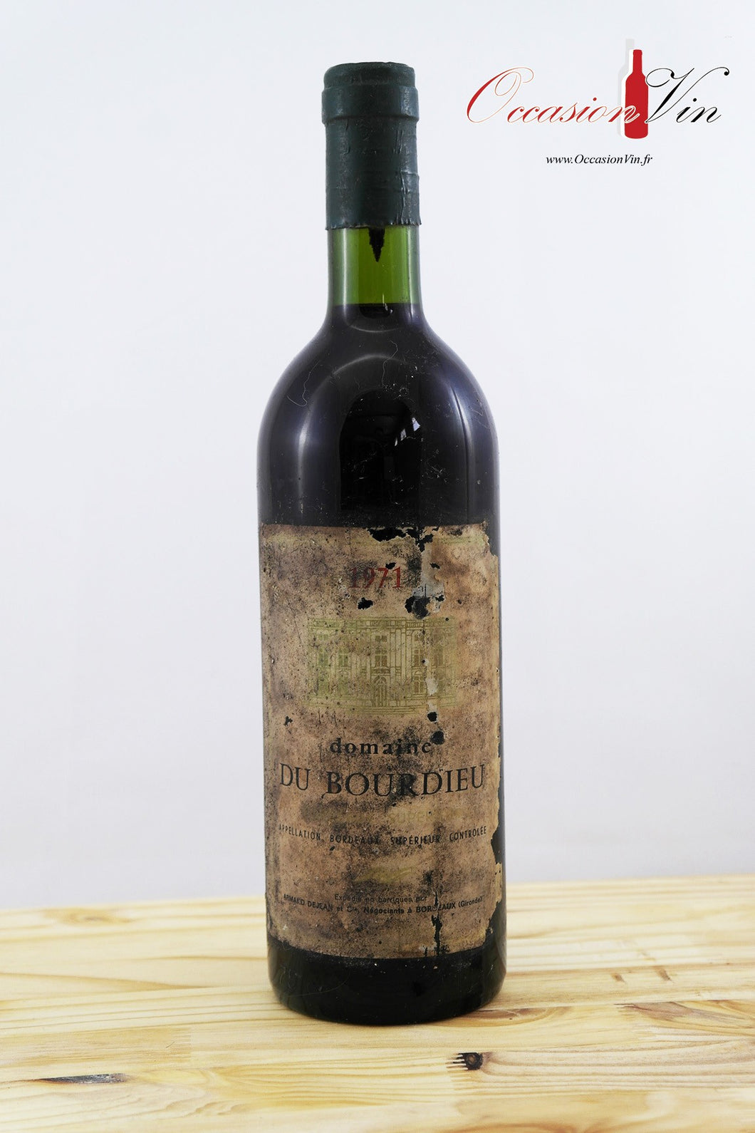 Domaine du Bourdieu ETA Vin 1971