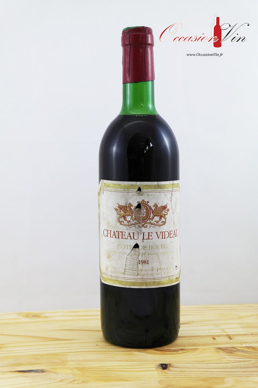 Château Le Videau Vin 1981