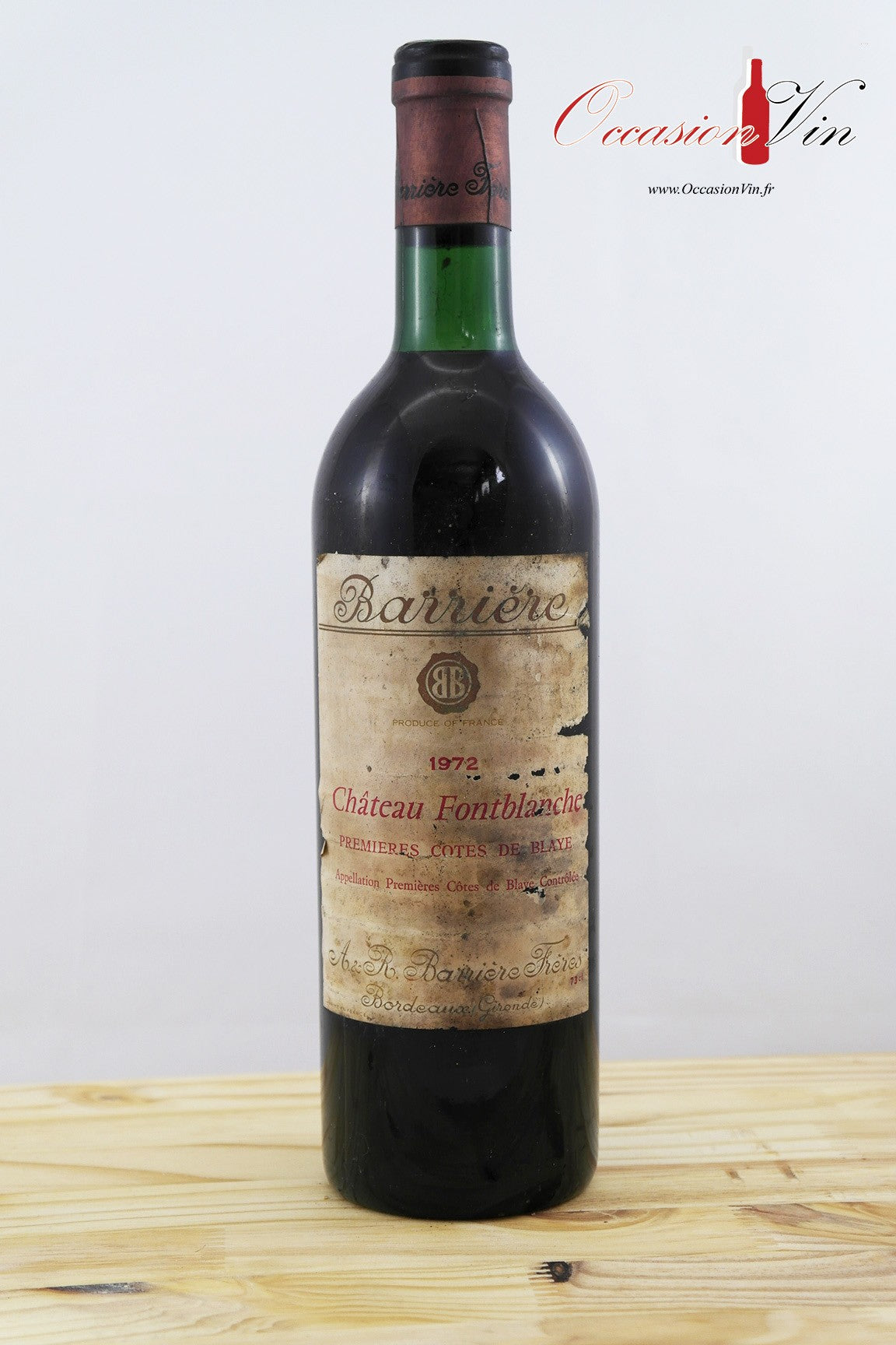 Château Fontblanche Vin 1972