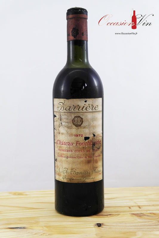 Château Fontblanche CA Vin 1972