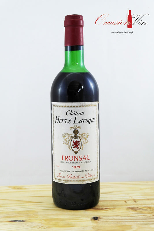 Château Hervé Laroque ME Vin 1979