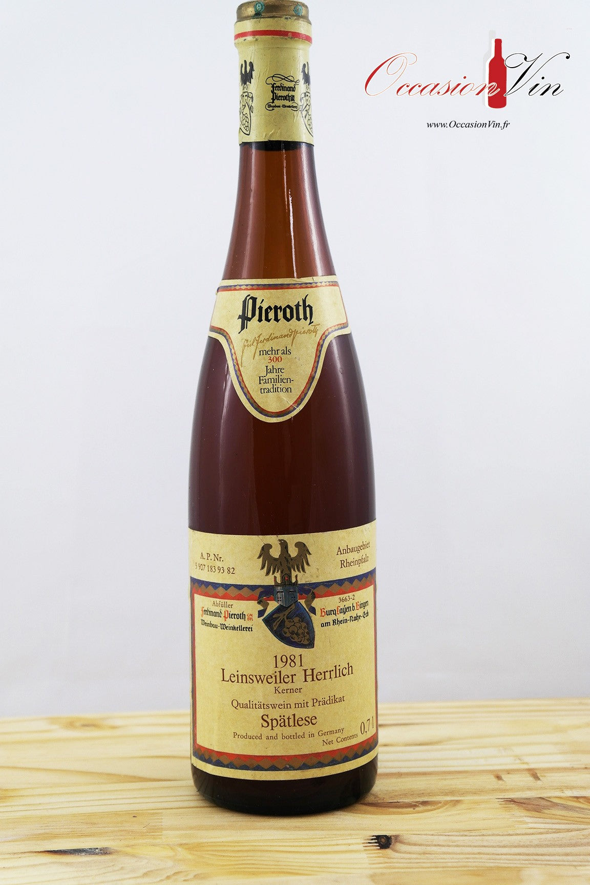 Pieroth Leinsweiler Herrlich Vin 1981