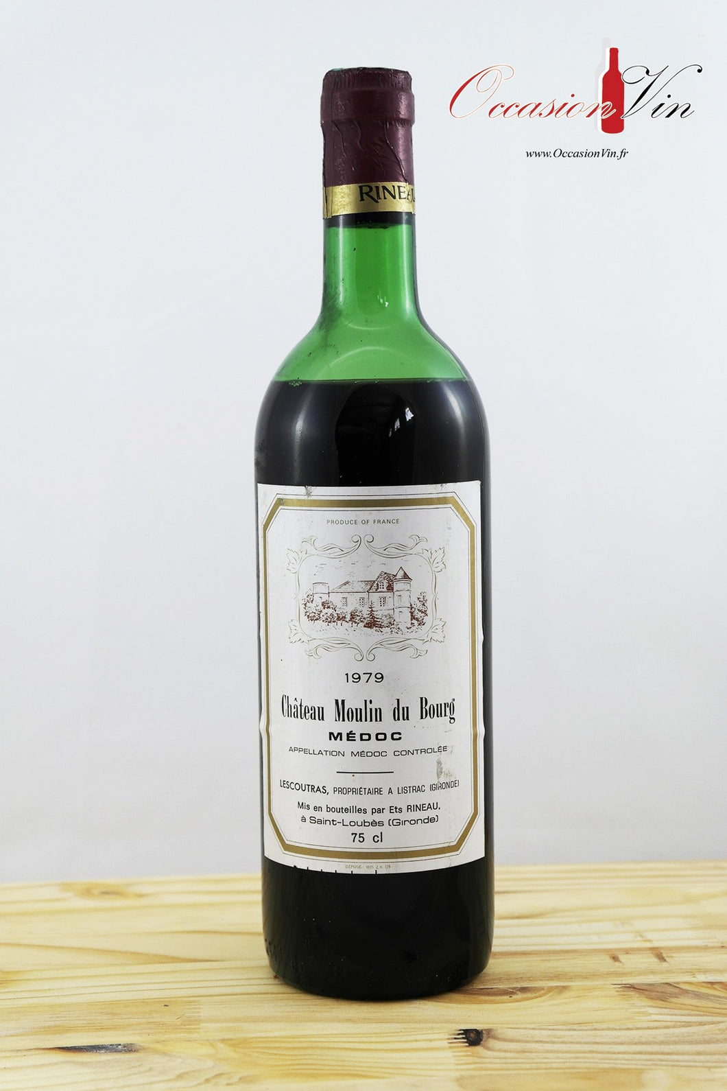 Château Moulin du Bourg EA Vin 1979