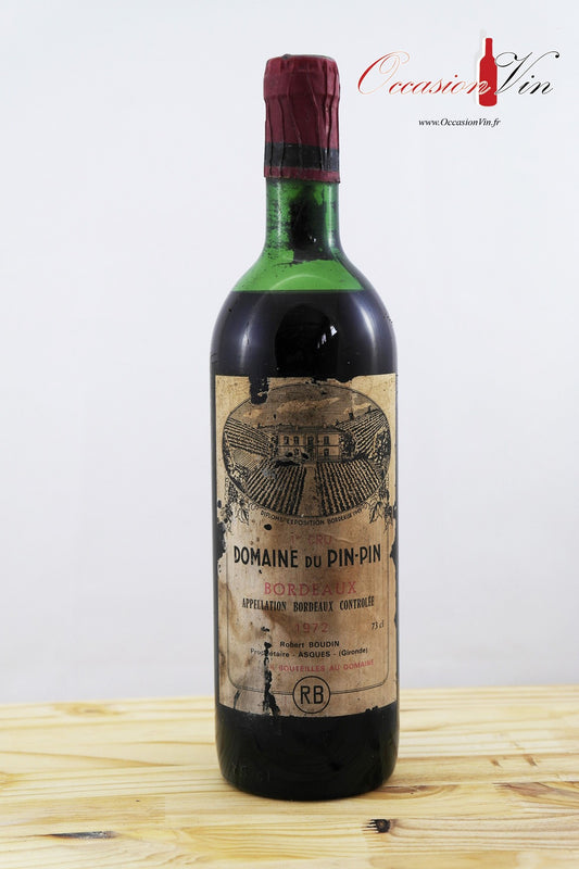 Domaine du Pin-Pin Vin 1972