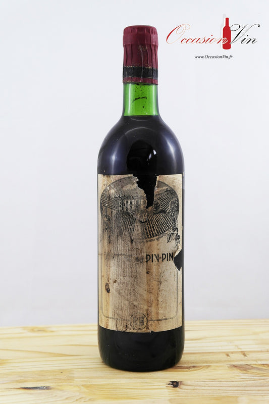 Domaine du Pin-Pin MI Vin 1972