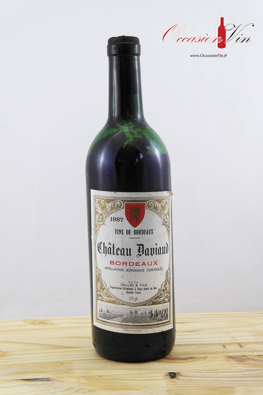 Château Daviaud CM Vin 1987