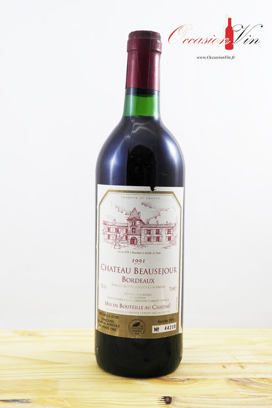 Château Beausejour Vin 1991