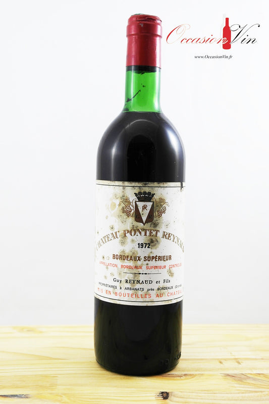 Château Pontet Reynaud Vin 1972