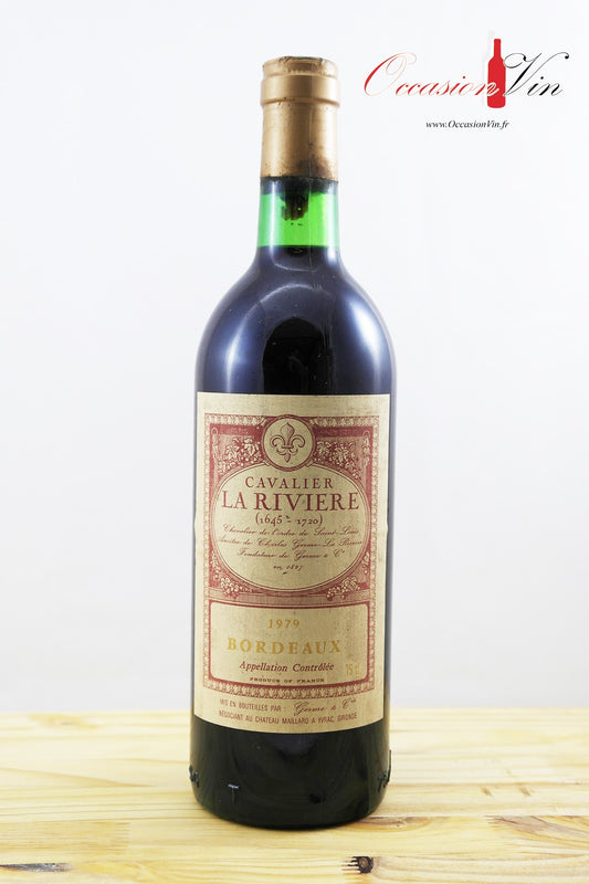 Cavalier La Riviere Vin 1979