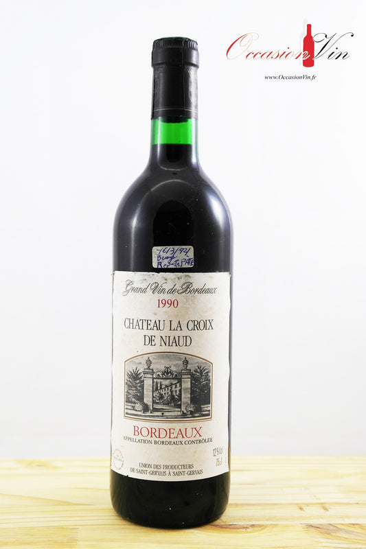 Château La Croix de Niaud Vin 1990