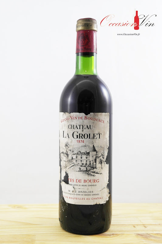 Château La Grolet Vin 1974