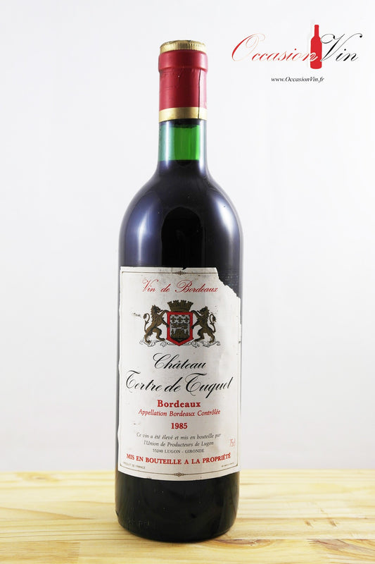 Château Tertre de Tuquet ELA Vin 1985