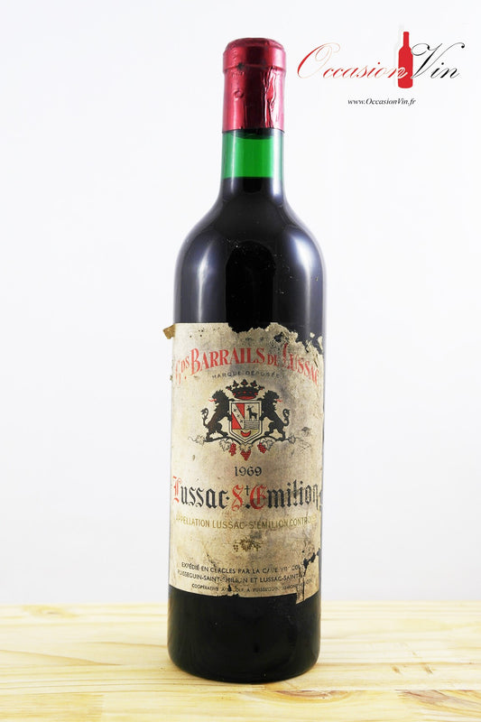 Grands Barrails de Lussac ELA Vin 1969