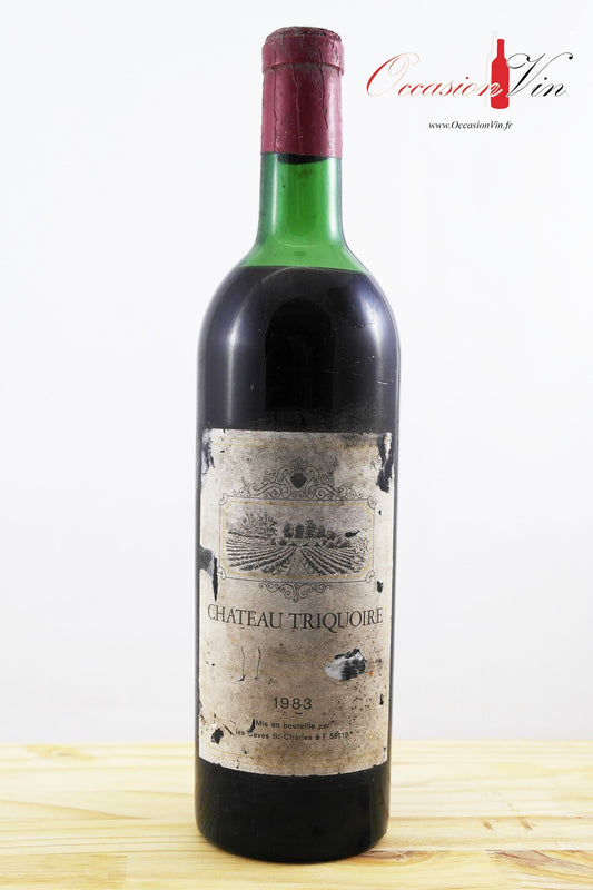 Château Triquoire Vin 1983