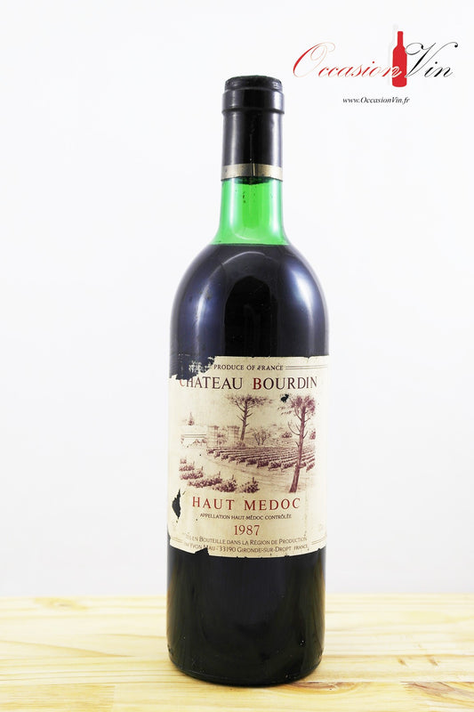 Château Bourdin Vin 1987