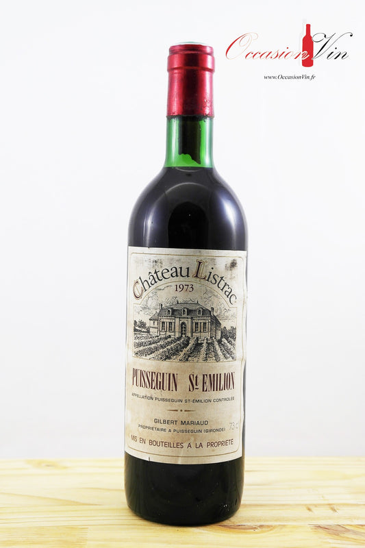 Château Listrac Vin 1973