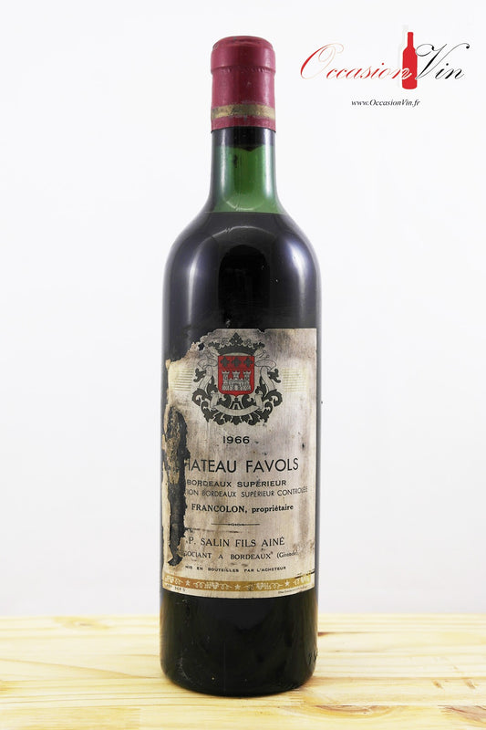 Château Favols ELA Vin 1966