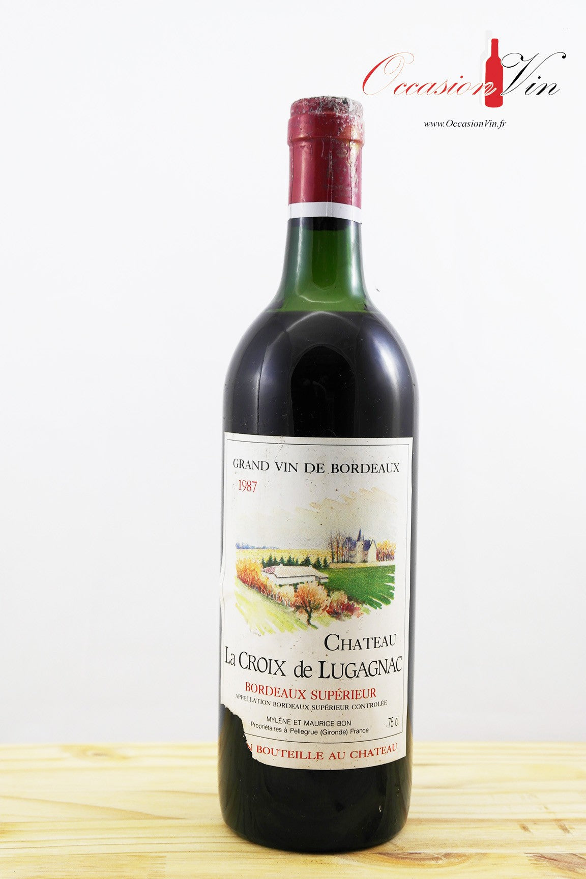 Château La Croix de Lugagnac Vin 1987