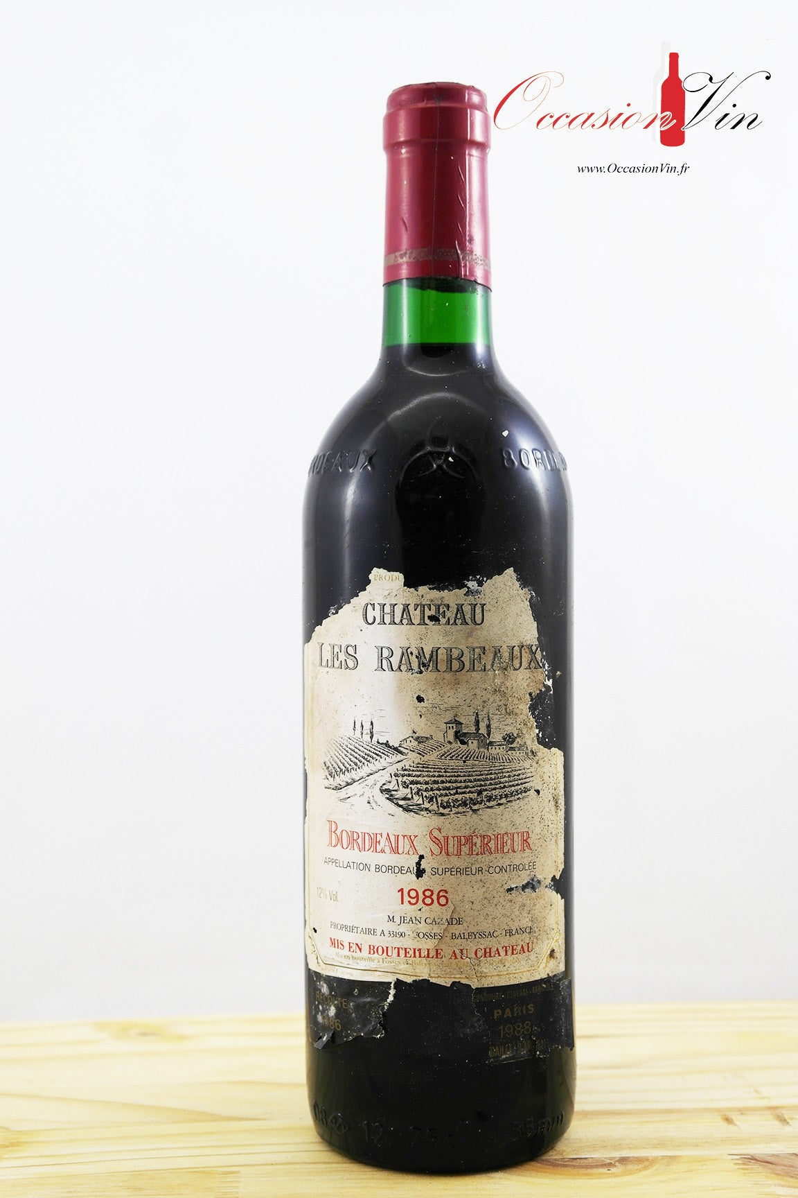 Château Les Rambeaux Vin 1986