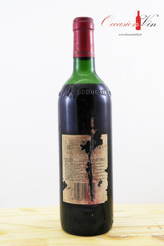 Château Les Rambeaux CE Vin 1986