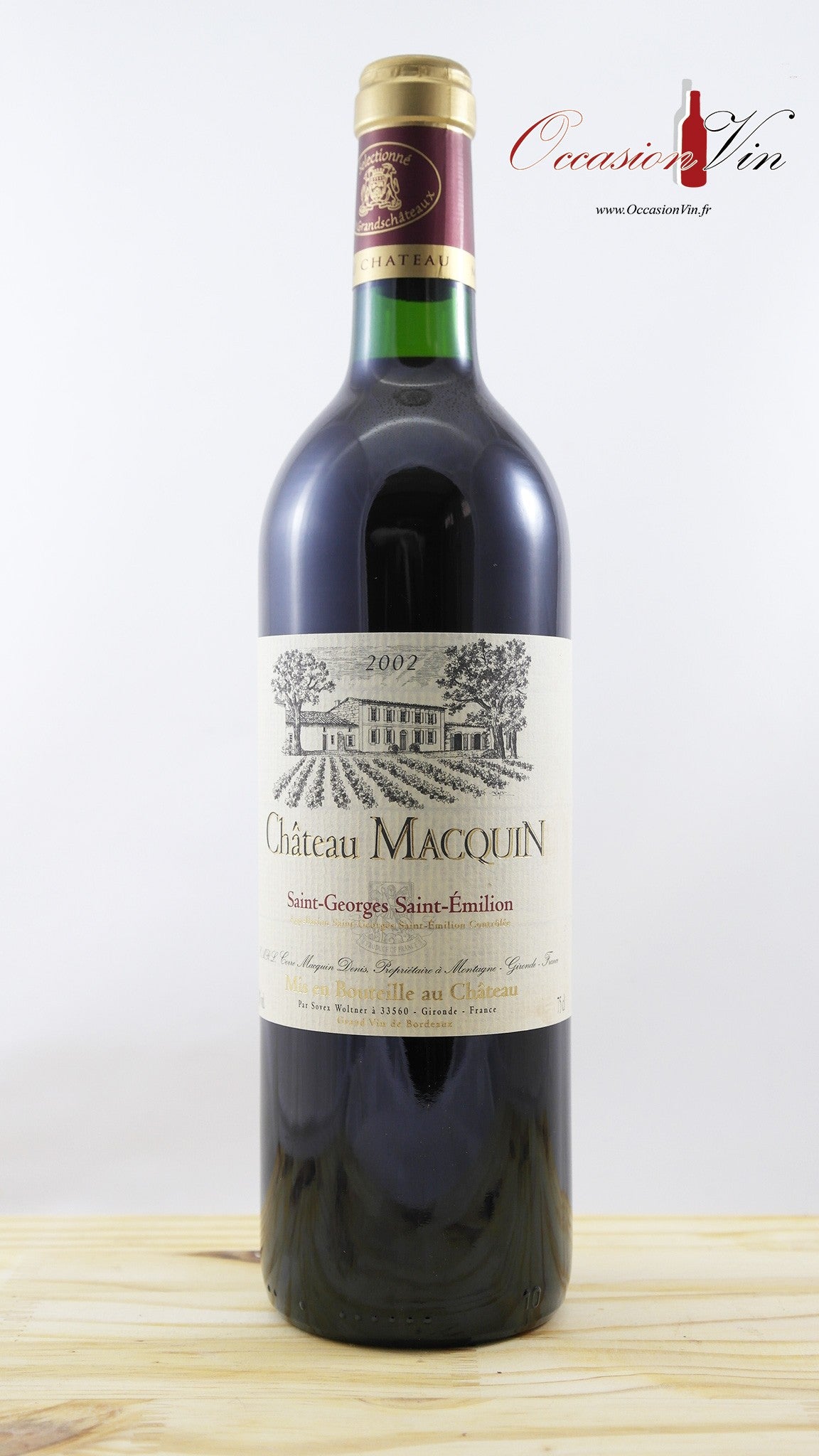 Château Macquin Vin 2002