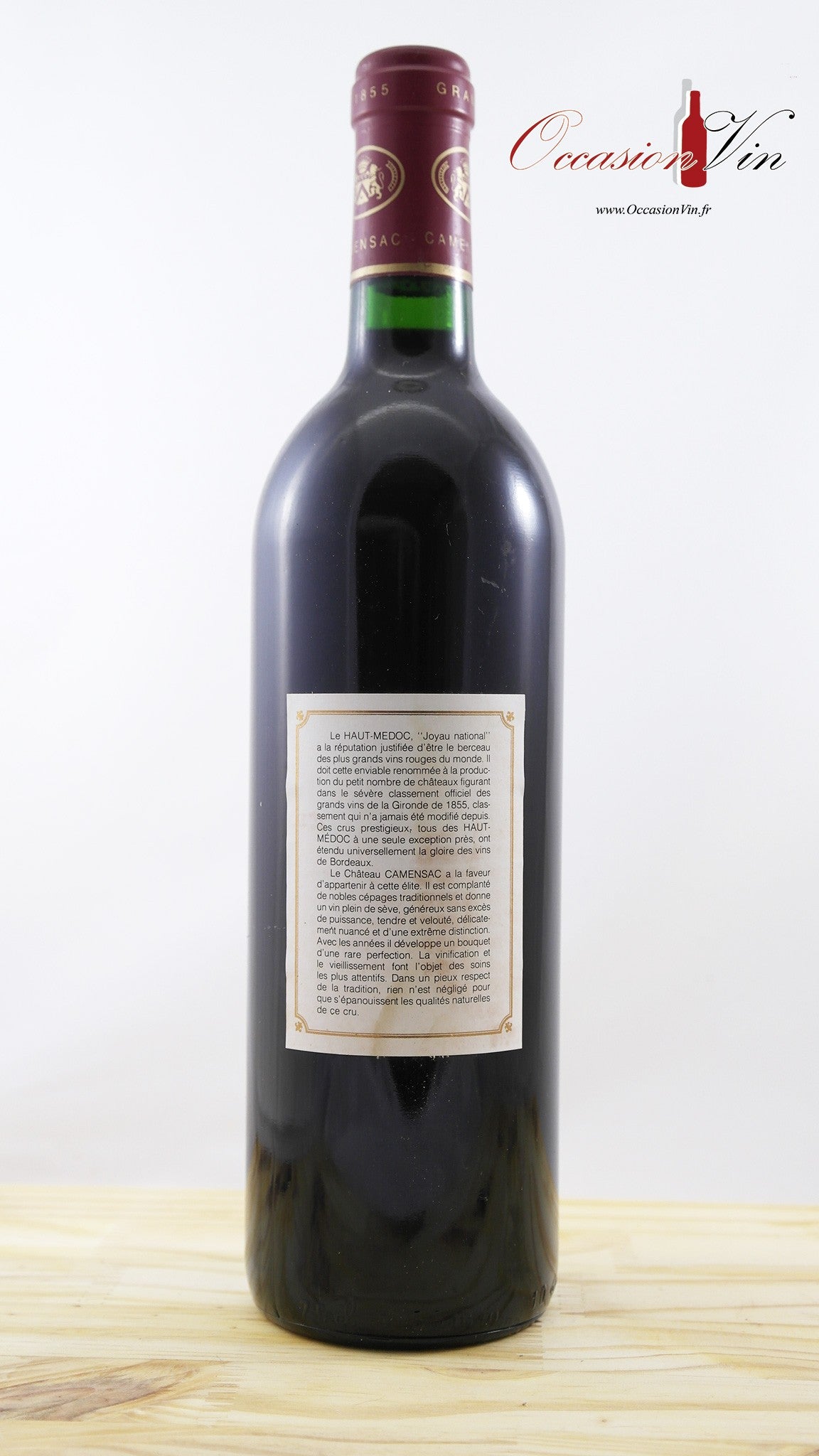 Château Camensac EA Vin 1985