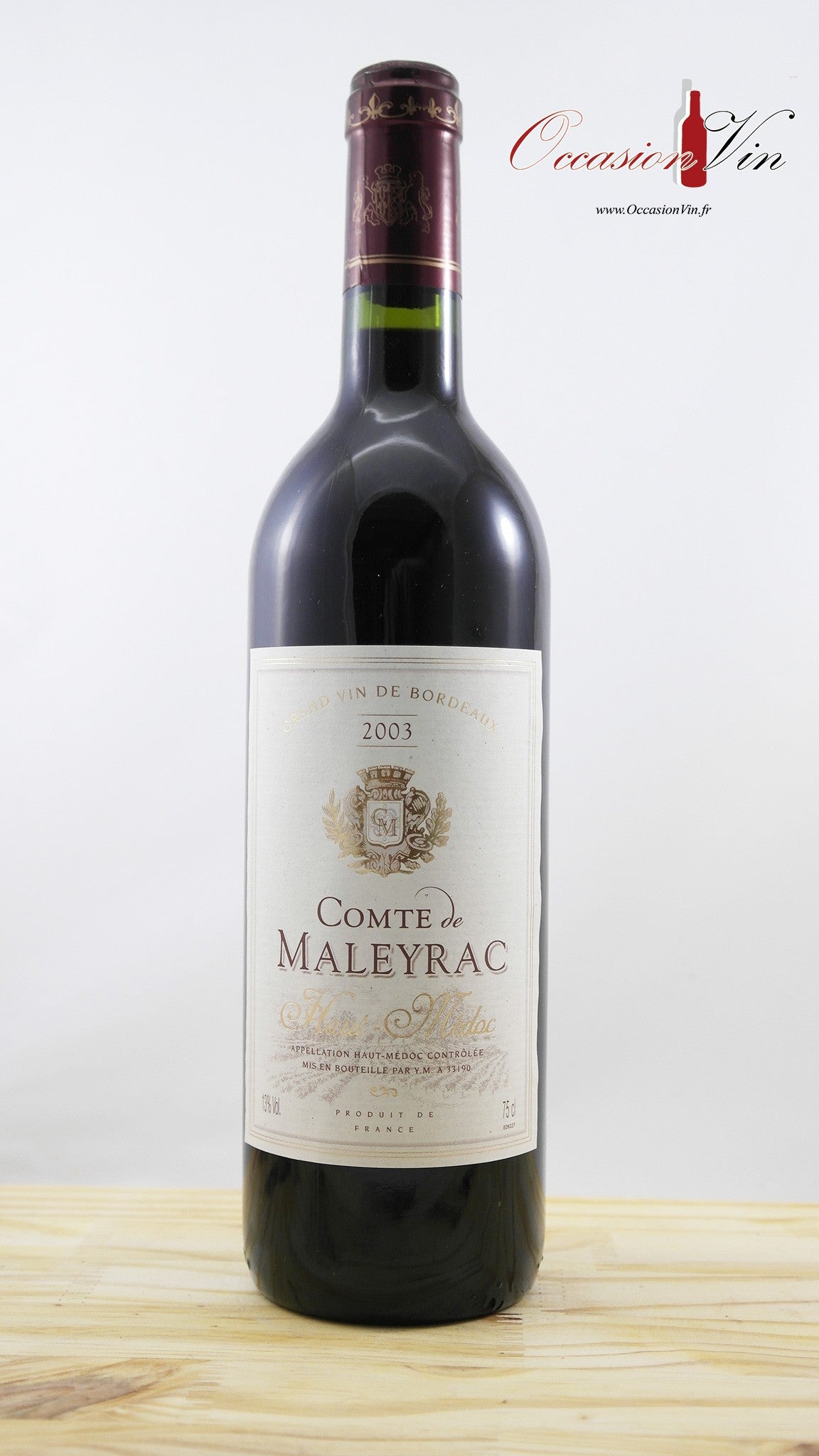 Comte Maleyrac Vin 2003