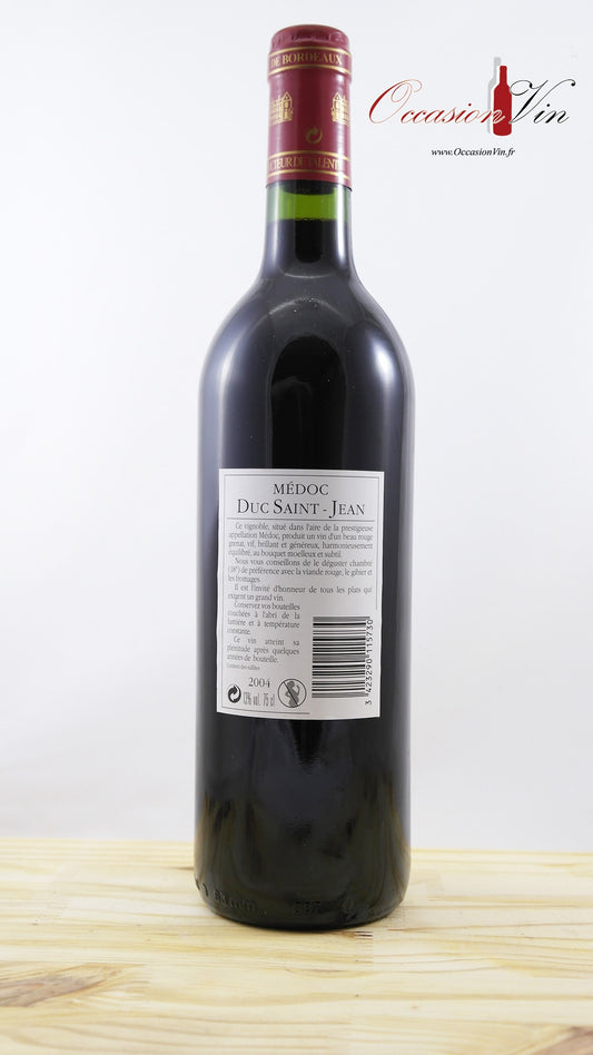Duc Saint Jean Vin 2004