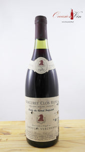 Mercurey Clos Rond Jaboulet-Vercherre Vin 1982