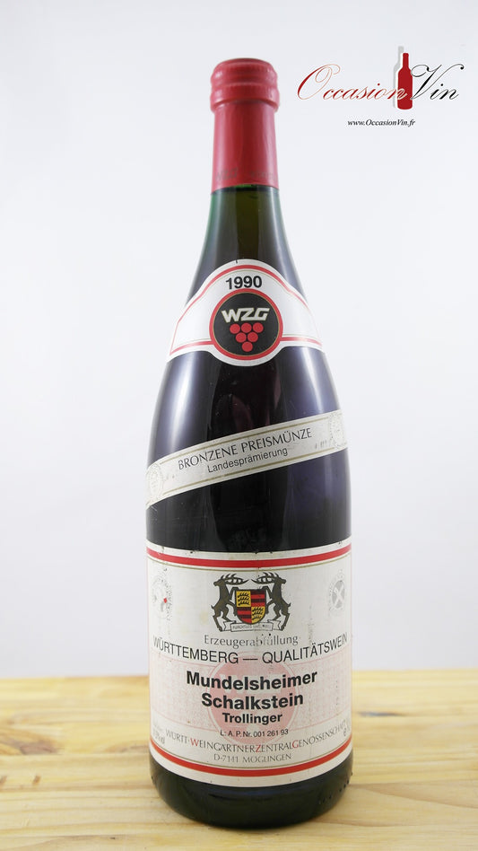 Mundelsheimer Schalkstein Vin 1990