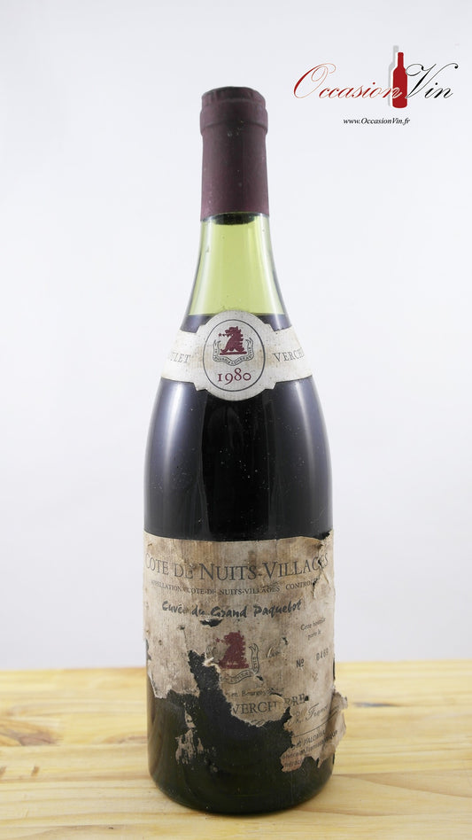 Cuvée du Grand Paquebot EA Vin 1980