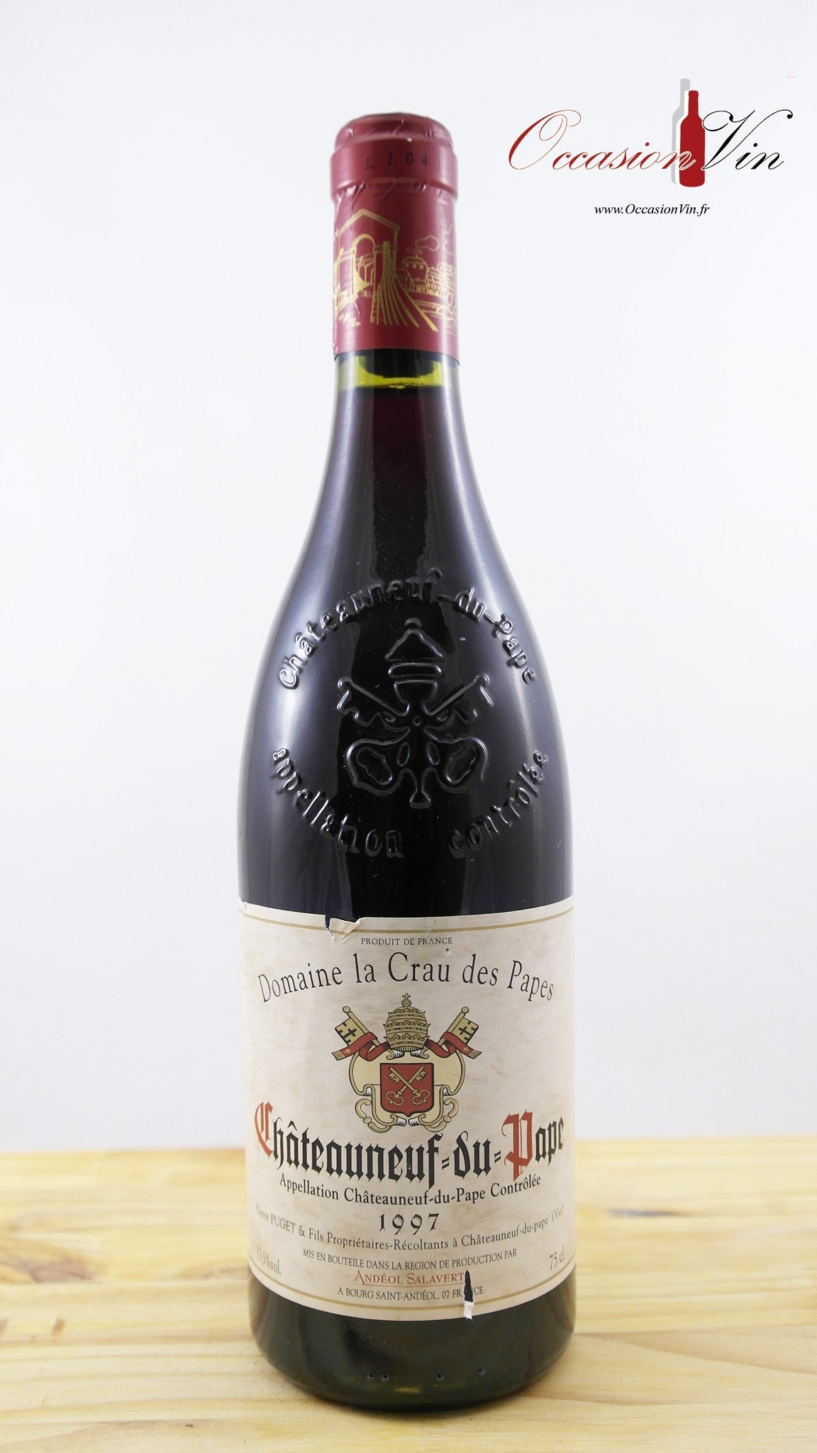 Domaine La Crau des Papes Vin 1997