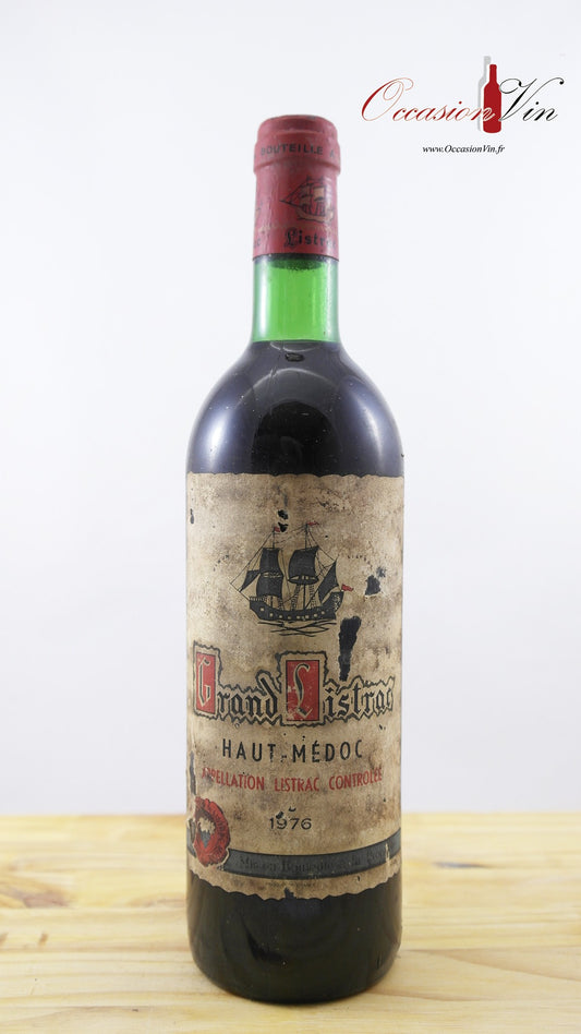 Château Grand Listrac ELA Vin 1976