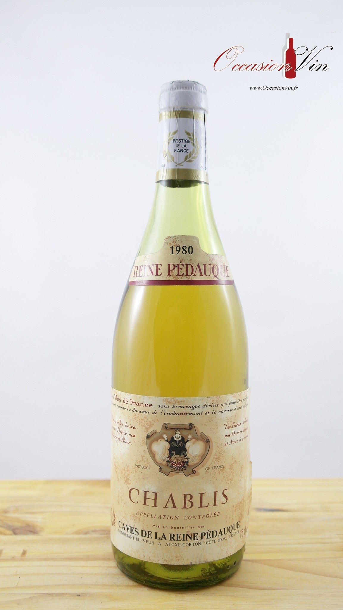 Chablis La Reine Pédauque NB Vin 1980