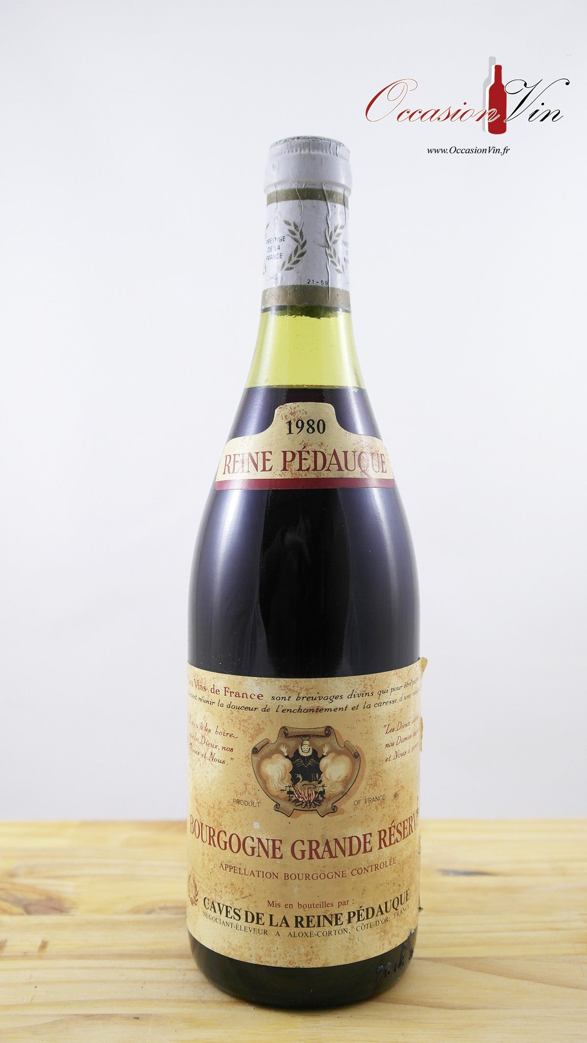 Bourgogne La Reine Pédauque Vin 1980