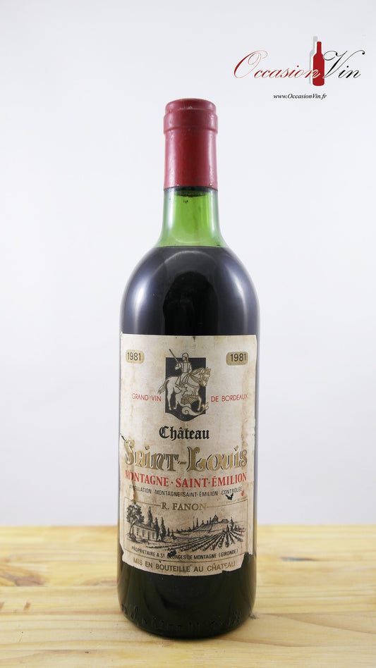 Château Saint-Louis Vin 1981